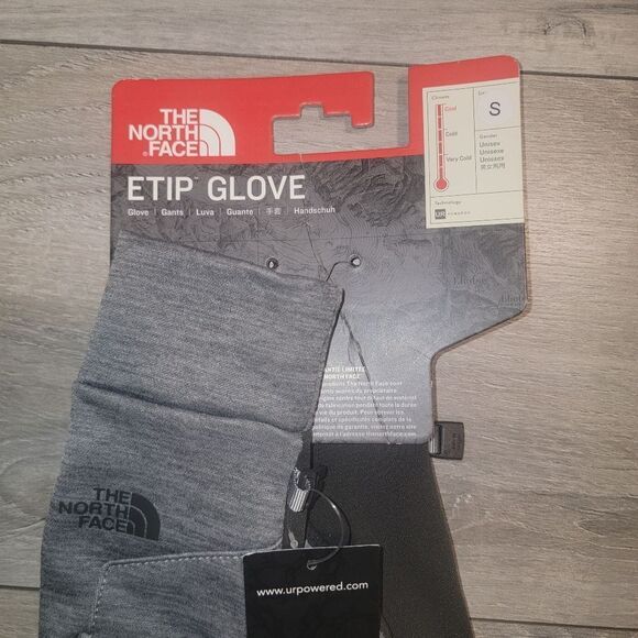 Last Pair!!! The North Face Gray Etip📲  touchscreen Glove🧤 Size small - Picture 12 of 16